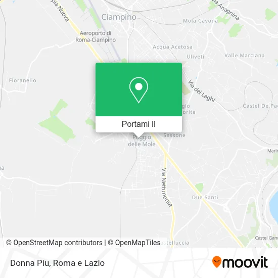 Mappa Donna Piu
