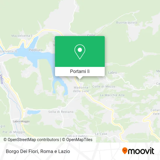 Mappa Borgo Dei Fiori