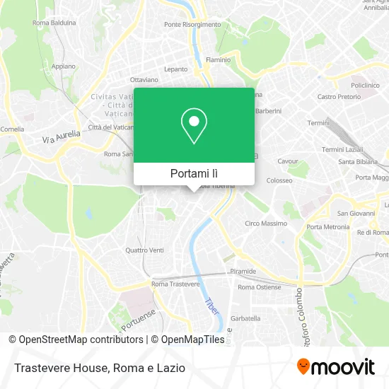 Mappa Trastevere House