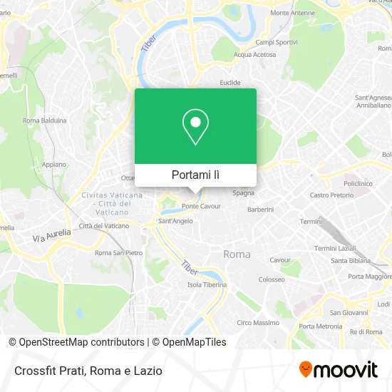 Mappa Crossfit Prati