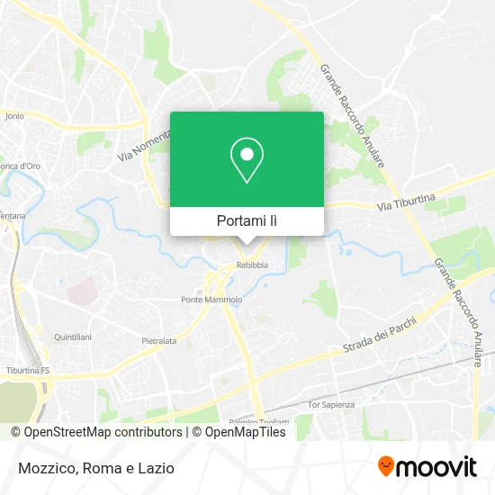 Mappa Mozzico
