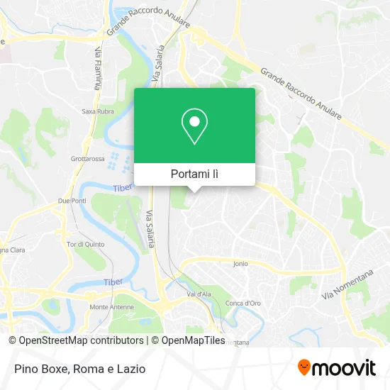 Mappa Pino Boxe