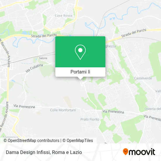 Mappa Dama Design Infissi