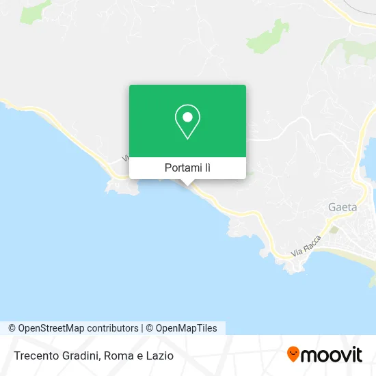 Mappa Trecento Gradini