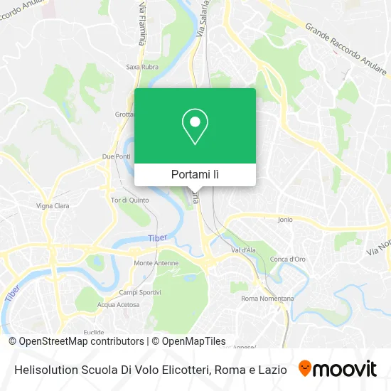 Mappa Helisolution Scuola Di Volo Elicotteri