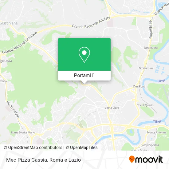 Mappa Mec Pizza Cassia