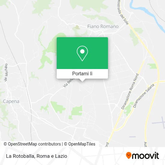Mappa La Rotoballa