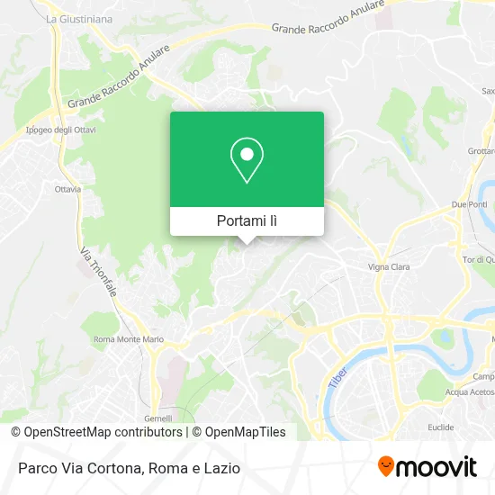 Mappa Parco Via Cortona