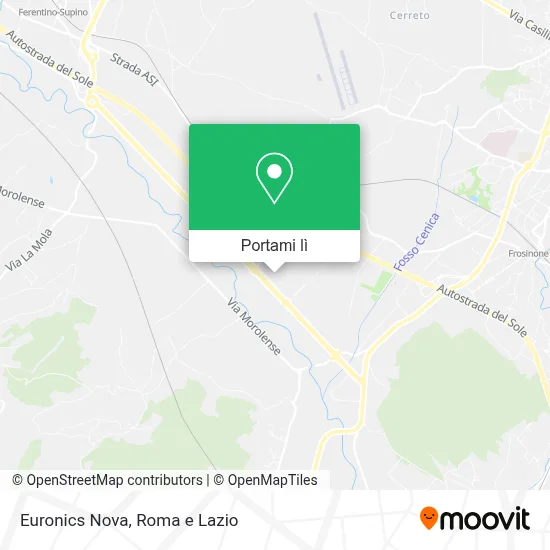 Mappa Euronics Nova