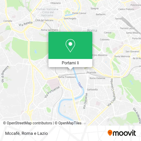 Mappa Mccafé