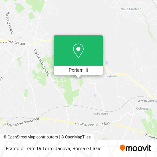 Mappa Frantoio Terre Di Torre Jacova