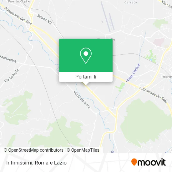 Mappa Intimissimi