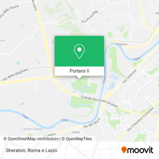 Mappa Sheraton