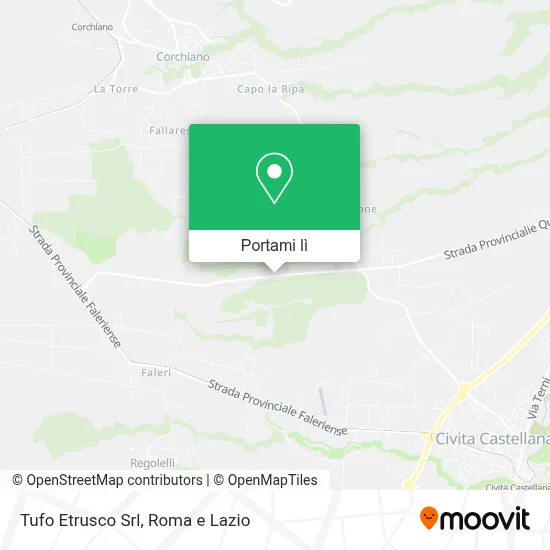 Mappa Tufo Etrusco Srl