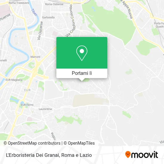 Mappa L'Erboristeria Dei Granai