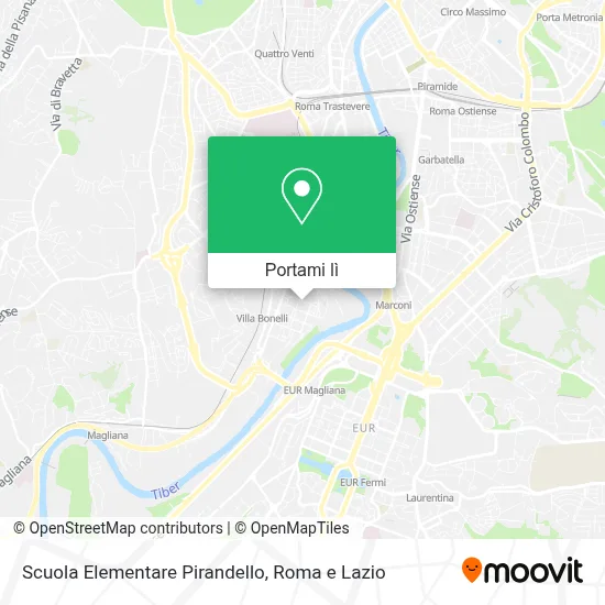 Mappa Scuola Elementare Pirandello