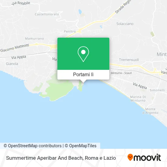 Mappa Summertime Aperibar And Beach