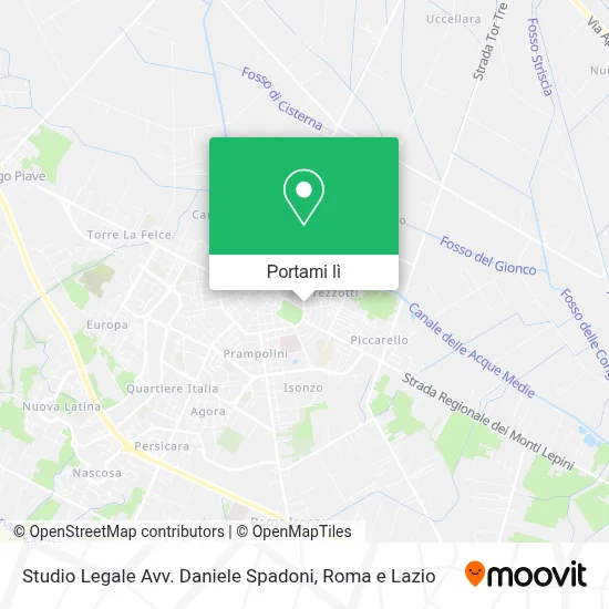 Mappa Studio Legale Avv. Daniele Spadoni