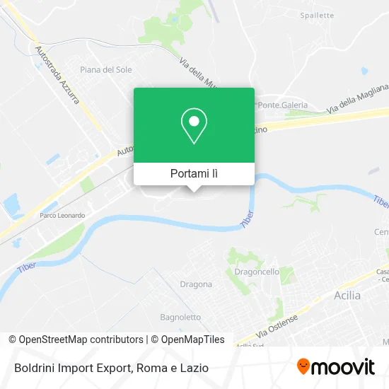 Mappa Boldrini Import Export