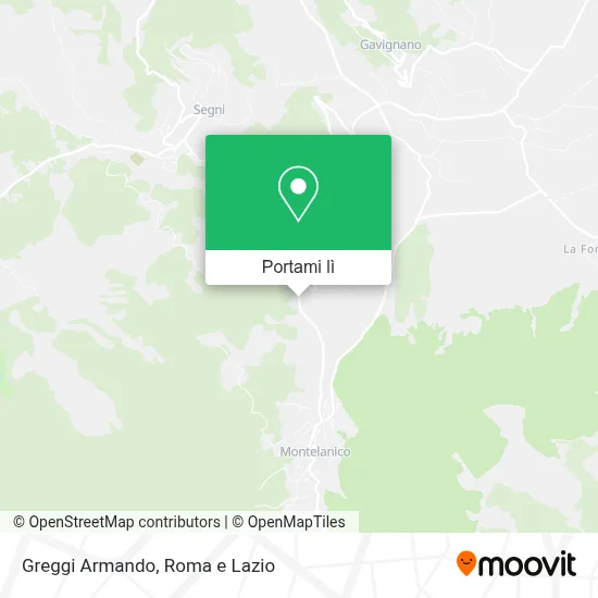 Mappa Greggi Armando