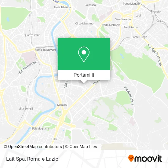Mappa Lait Spa
