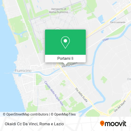 Mappa Okaidi Cc Da Vinci