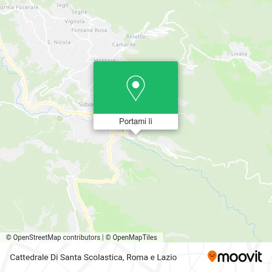 Mappa Cattedrale Di Santa Scolastica