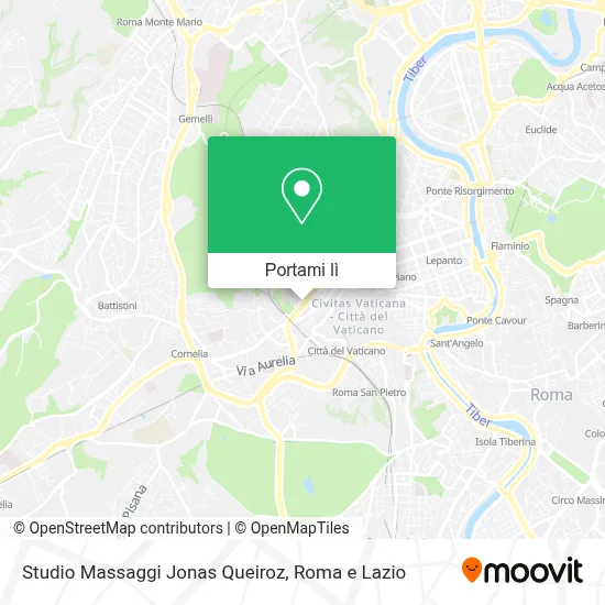 Mappa Studio Massaggi Jonas Queiroz