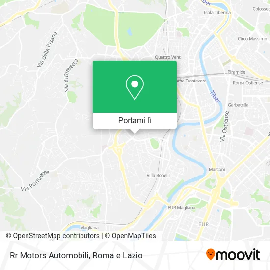 Mappa Rr Motors Automobili