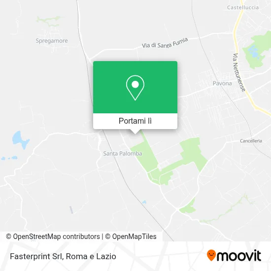 Mappa Fasterprint Srl