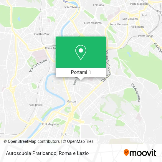Mappa Autoscuola Praticando