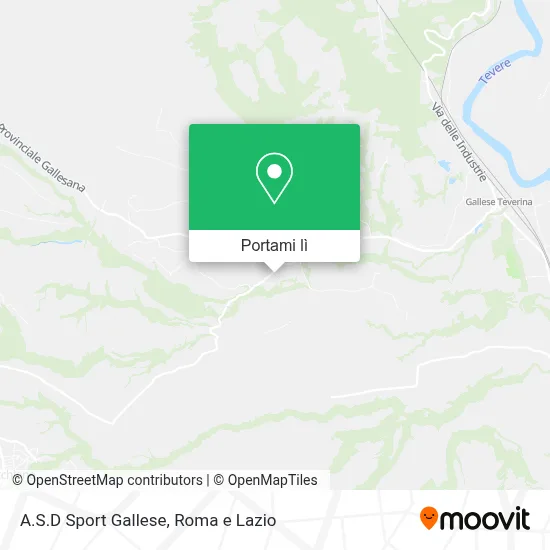 Mappa A.S.D Sport Gallese