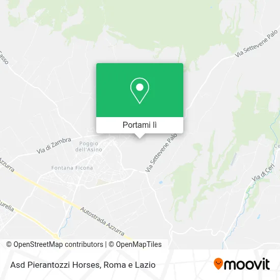 Mappa Asd Pierantozzi Horses