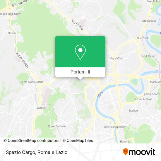 Mappa Spazio Cargo