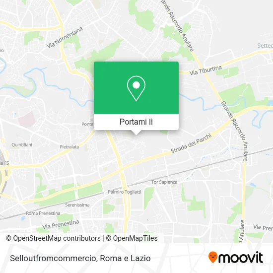 Mappa Selloutfromcommercio