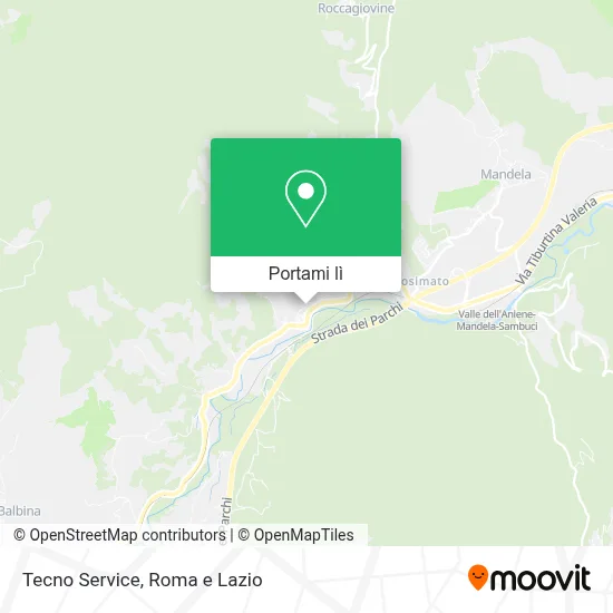 Mappa Tecno Service