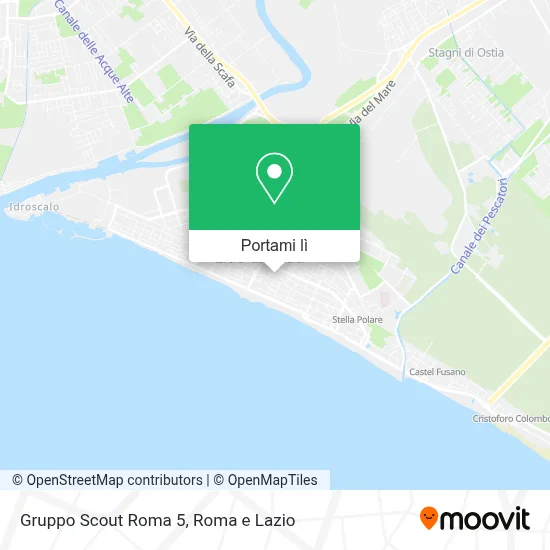Mappa Gruppo Scout Roma 5