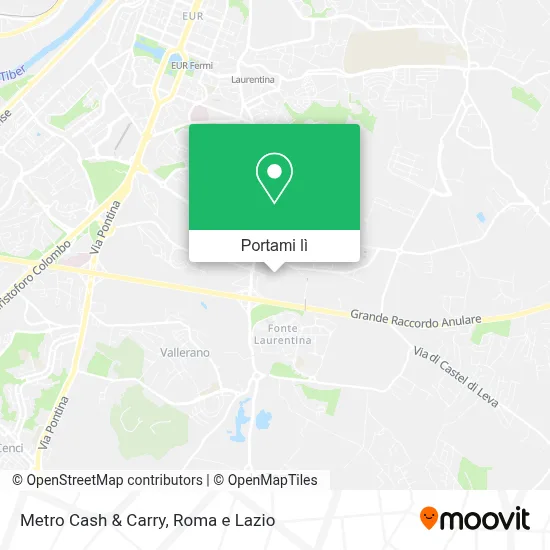 Mappa Metro Cash & Carry