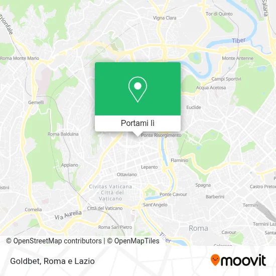 Mappa Goldbet