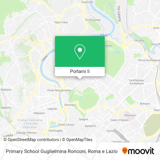Mappa Primary School Guglielmina Ronconi