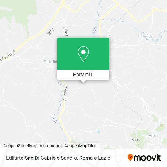 Mappa Edilarte Snc Di Gabriele Sandro