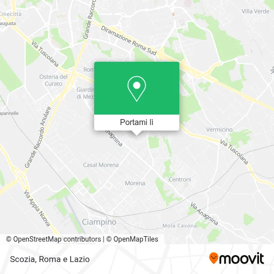 Mappa Scozia