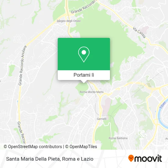 Mappa Santa Maria Della Pieta