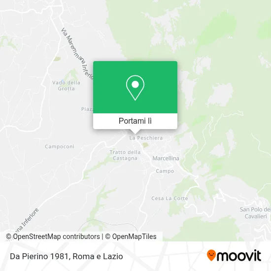 Mappa Da Pierino 1981
