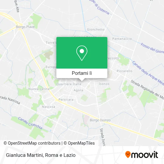 Mappa Gianluca Martini