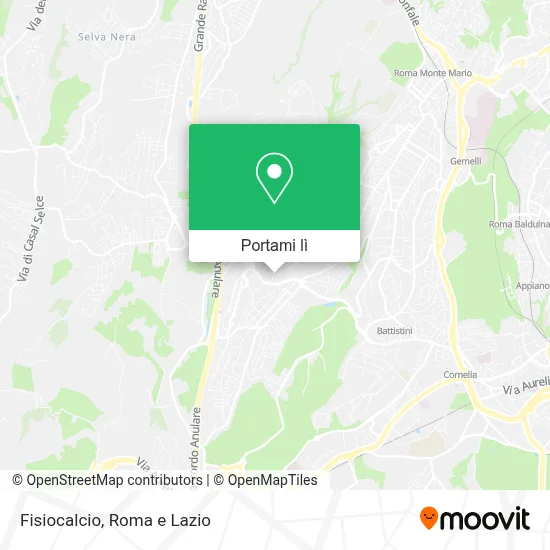 Mappa Fisiocalcio
