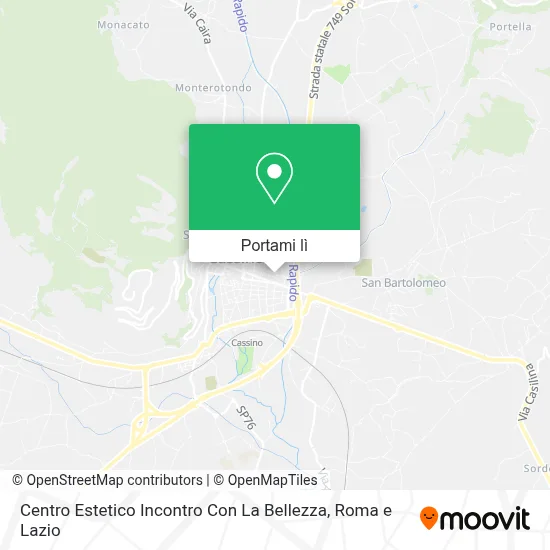Mappa Centro Estetico Incontro Con La Bellezza
