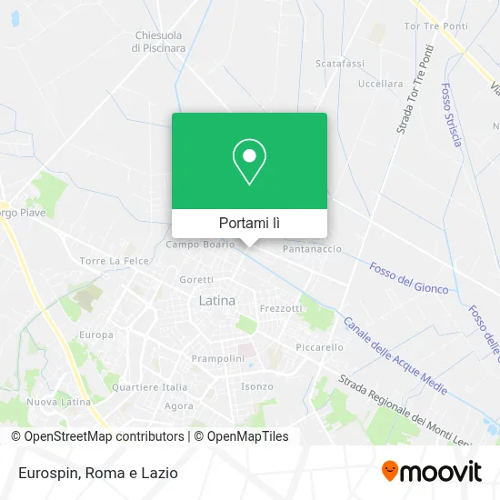 Mappa Eurospin