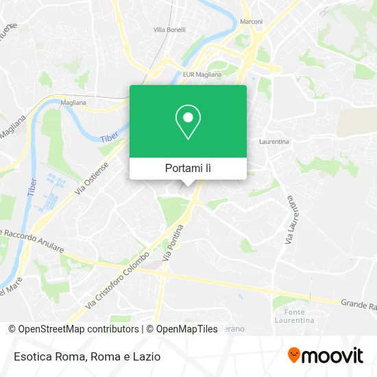 Mappa Esotica Roma