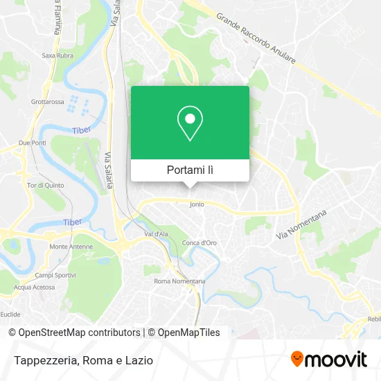 Mappa Tappezzeria
